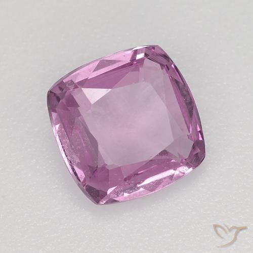 Spinello Boysenberry naturale da 0.82 ct, Cuscino, VVS-VS