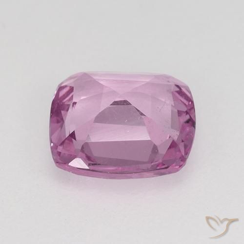 Spinello Boysenberry naturale da 0.82 ct, Cuscino, VVS-VS