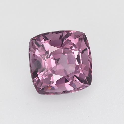 Spinello naturale porpora da 1,10 ct, taglio a cuscino, VVS