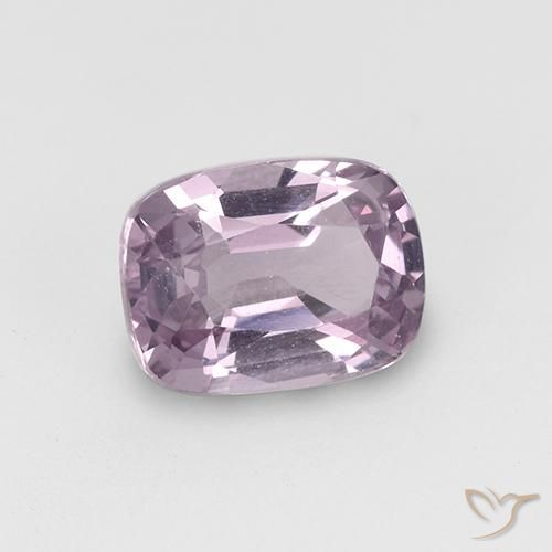 Spinello Viola uva molto chiaro naturale da 1.04 ct, Cuscino, VVS