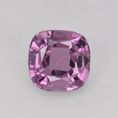 Spinello naturale porpora da 1,03 ct, taglio a cuscino, VS