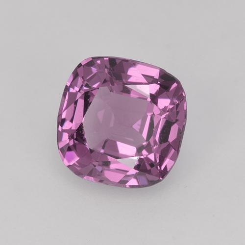 Spinello naturale porpora da 1,03 ct, taglio a cuscino, VS