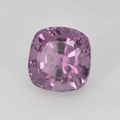 Spinello naturale porpora da 1,34 ct, taglio a cuscino, VS