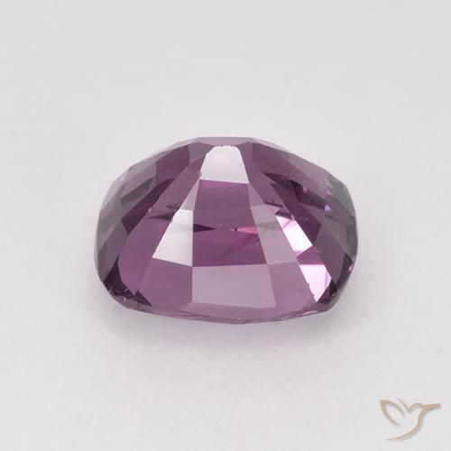 Spinello Boysenberry naturale da 1.36 ct, Cuscino, VVS-VS