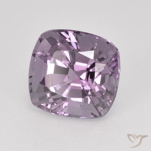 Spinello Viola medio naturale da 1.54 ct, Cuscino, VVS-VS