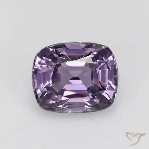 1.29ct Naturale Viola scuro Spinello, Cuscino, VVS-VS