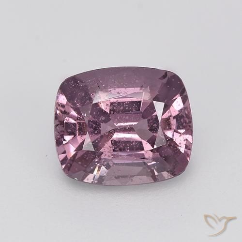 1.27ct Naturale Tono viola uva Spinello, Cuscino, VS