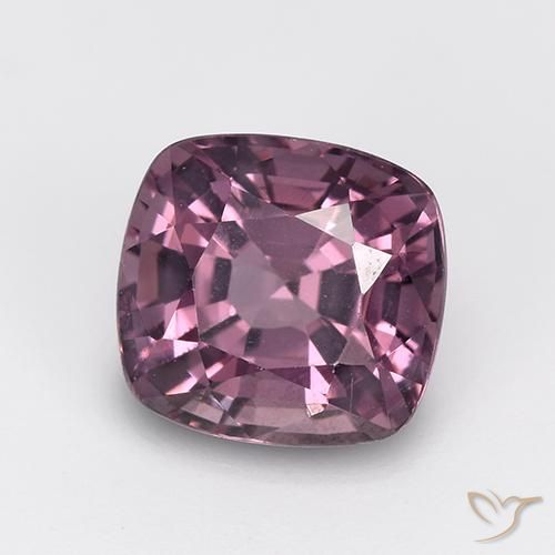 Spinello Prugna Viola naturale da 1.55 ct, Cuscino, VVS-VS