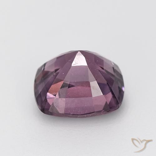 Spinello Prugna Viola naturale da 1.55 ct, Cuscino, VVS-VS
