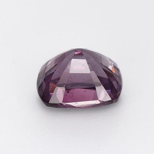Spinello naturale porpora da 1,33 ct, taglio a cuscino, VS
