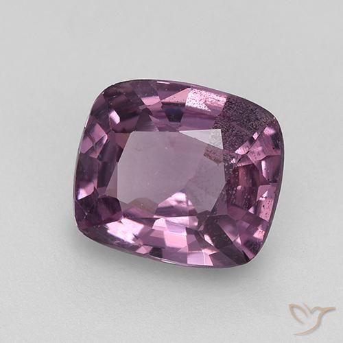 Spinello Viola chiaro naturale da 1.04 ct, Cuscino, VS