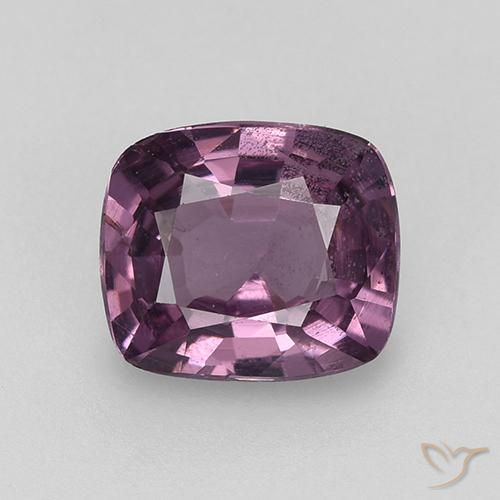 Spinello Viola chiaro naturale da 1.04 ct, Cuscino, VS