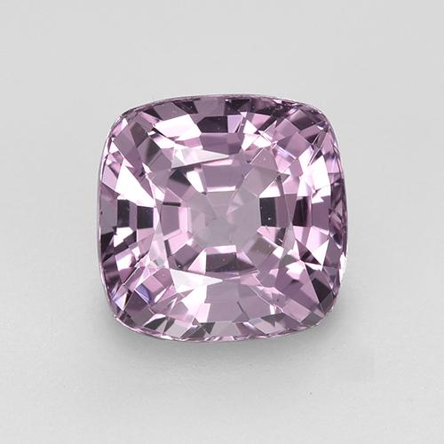 Spinello naturale porpora da 1,59 ct, taglio a cuscino, VVS