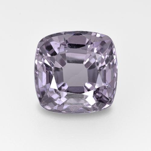 Spinello naturale grigio da 1,72 ct, taglio a cuscino, VS