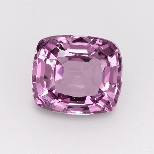 Spinello naturale porpora da 1,17 ct, taglio a cuscino, VVS-VS