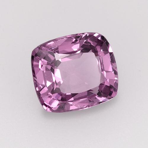 Spinello naturale porpora da 1,17 ct, taglio a cuscino, VVS-VS