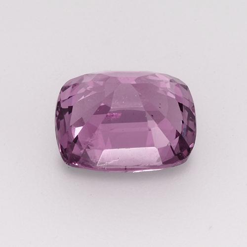 Spinello naturale porpora da 1,17 ct, taglio a cuscino, VVS-VS