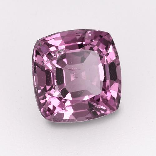 Spinello Viola rossastro naturale da 1.42 ct, Taglio a cuscino, VS