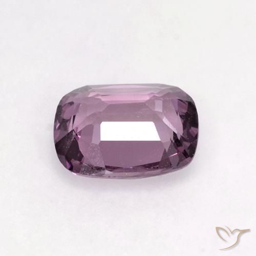 Spinello Viola medio naturale da 0.87 ct, Cuscino, VS