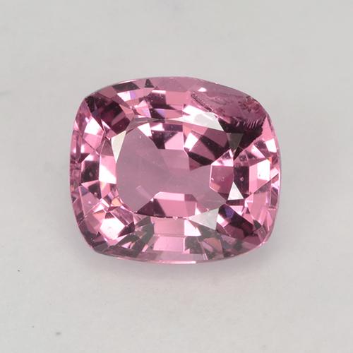 Spinello rosa chiaro naturale da 1,06 ct, taglio a cuscino, VS