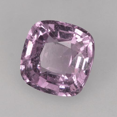 Spinello naturale porpora da 0,97 ct, taglio a cuscino, VVS