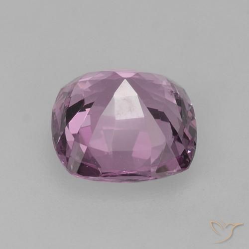 Spinello Viola medio-scuro naturale da 1.16 ct, Cuscino, VS