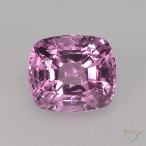 1.28ct Naturale lavanda profonda Spinello, Cuscino, VS