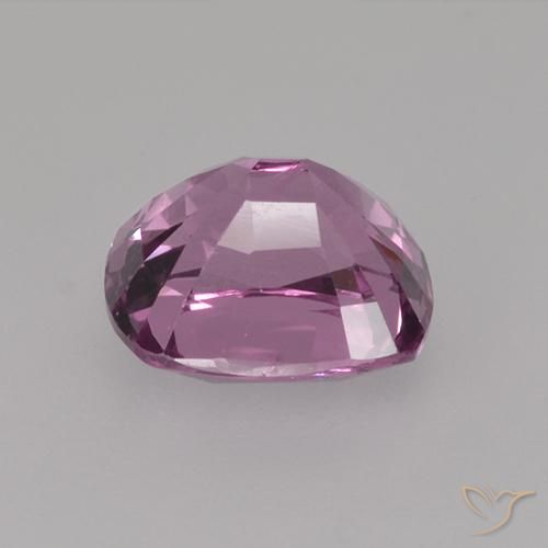 Spinello lavanda profonda naturale da 1.28 ct, Cuscino, VS