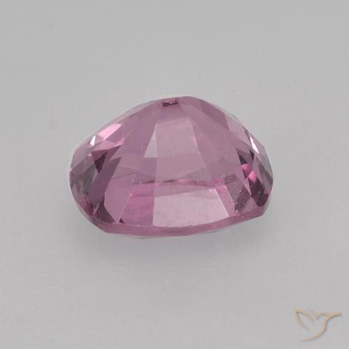 Spinello Viola rossastro chiaro naturale da 1.19 ct, Cuscino, VS