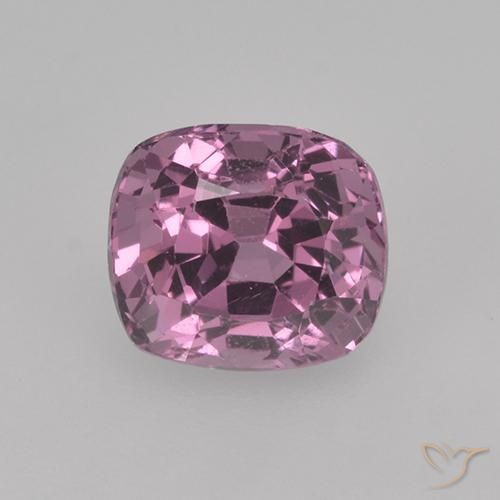 1.44ct Naturale Malva profondo Spinello, Cuscino, VS
