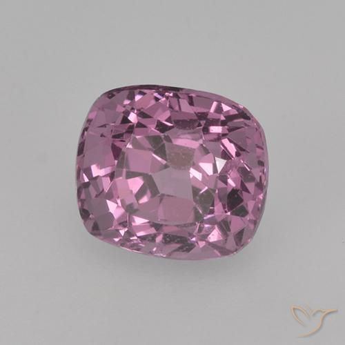 Spinello Malva profondo naturale da 1.44 ct, Cuscino, VS