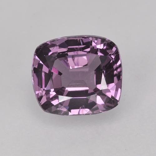 Spinello naturale porpora da 1,56 ct, taglio a cuscino, VVS