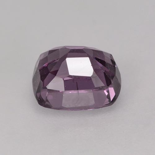 Spinello naturale porpora da 1,56 ct, taglio a cuscino, VVS