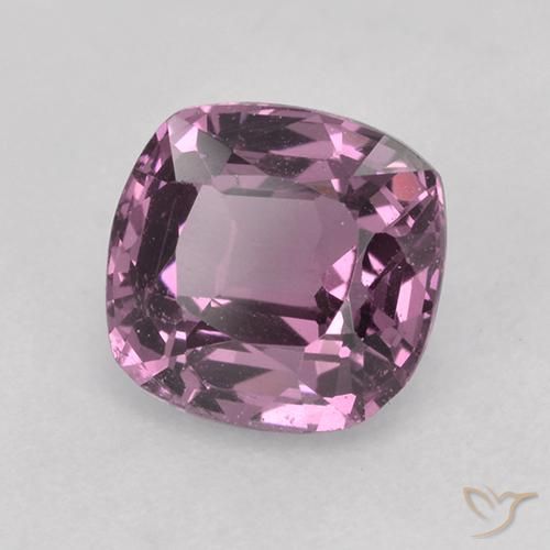 Spinello Viola medio naturale da 1.27 ct, Cuscino, VVS-VS