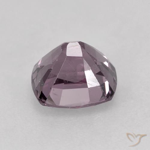 Spinello Grigio Viola naturale da 1.56 ct, Cuscino, VVS-VS