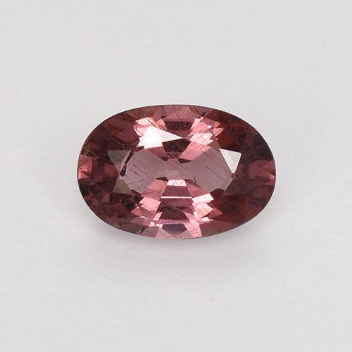 Spinello Viola scuro naturale da 0.47 ct, Taglio ovale, VS