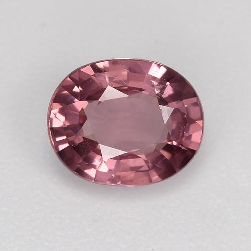 Spinello naturale porpora da 0,83 ct, taglio ovale, VVS-VS
