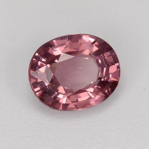 Spinello naturale porpora da 0,83 ct, taglio ovale, VVS-VS