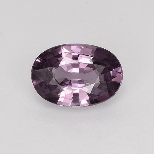 Spinello Tono malva profondo naturale da 0.53 ct, Taglio ovale, VS