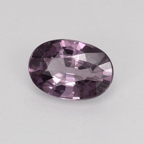 Spinello Tono malva profondo naturale da 0.53 ct, Taglio ovale, VS
