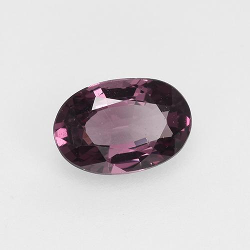 Spinello Malva profondo naturale da 0.56 ct, Taglio ovale, VVS-VS