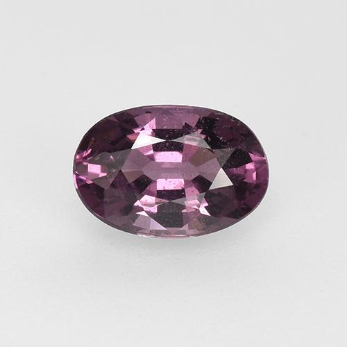 Spinello Viola medio naturale da 0.62 ct, Taglio ovale, VVS-VS