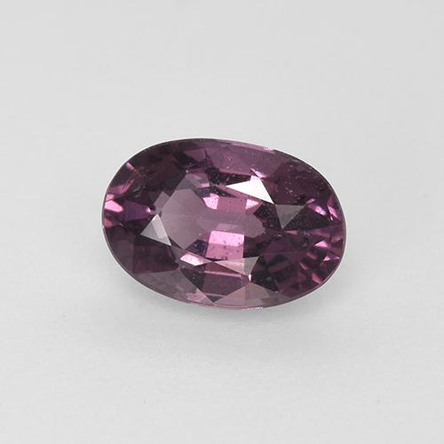 Spinello Viola medio naturale da 0.62 ct, Taglio ovale, VVS-VS
