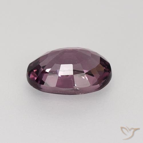 Spinello Viola medio naturale da 0.82 ct, Ovale, VVS-VS