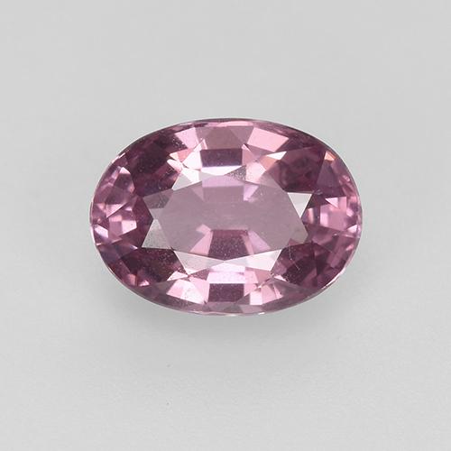 Spinello naturale viola medio da 0,78 ct, taglio ovale, VVS-VS