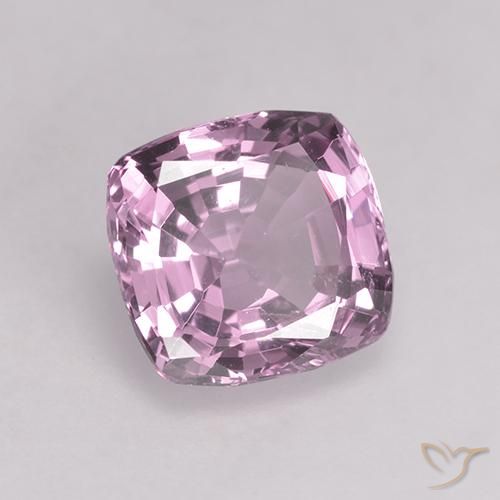 Spinello Viola rosato molto chiaro naturale da 1.59 ct, Cuscino, VVS-VS