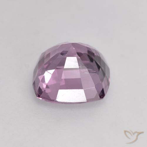 Spinello Viola rosato molto chiaro naturale da 1.59 ct, Cuscino, VVS-VS