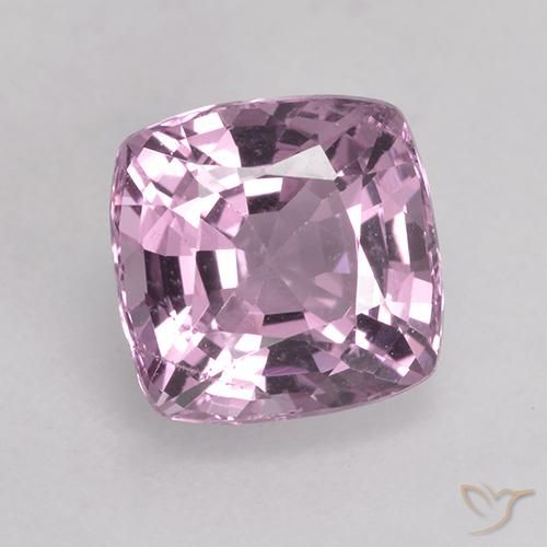 Spinello Rosa violetto naturale da 1.72 ct, Taglio a cuscino, VS