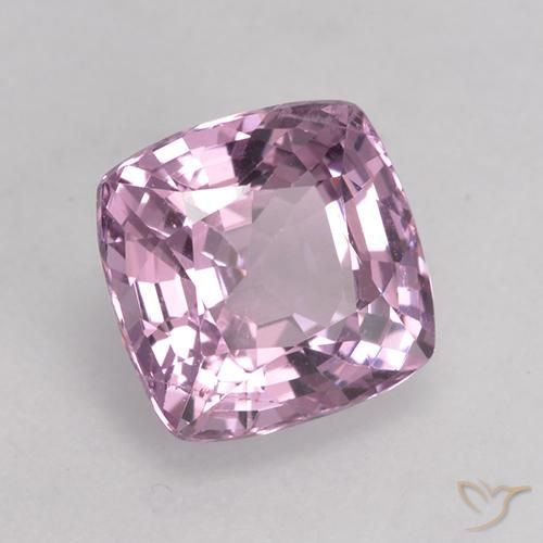 Spinello Rosa violetto naturale da 1.72 ct, Taglio a cuscino, VS