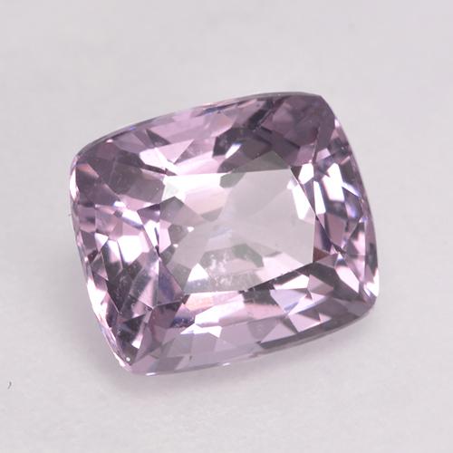 Spinello Viola uva chiaro naturale da 1.86 ct, Taglio a cuscino, VVS